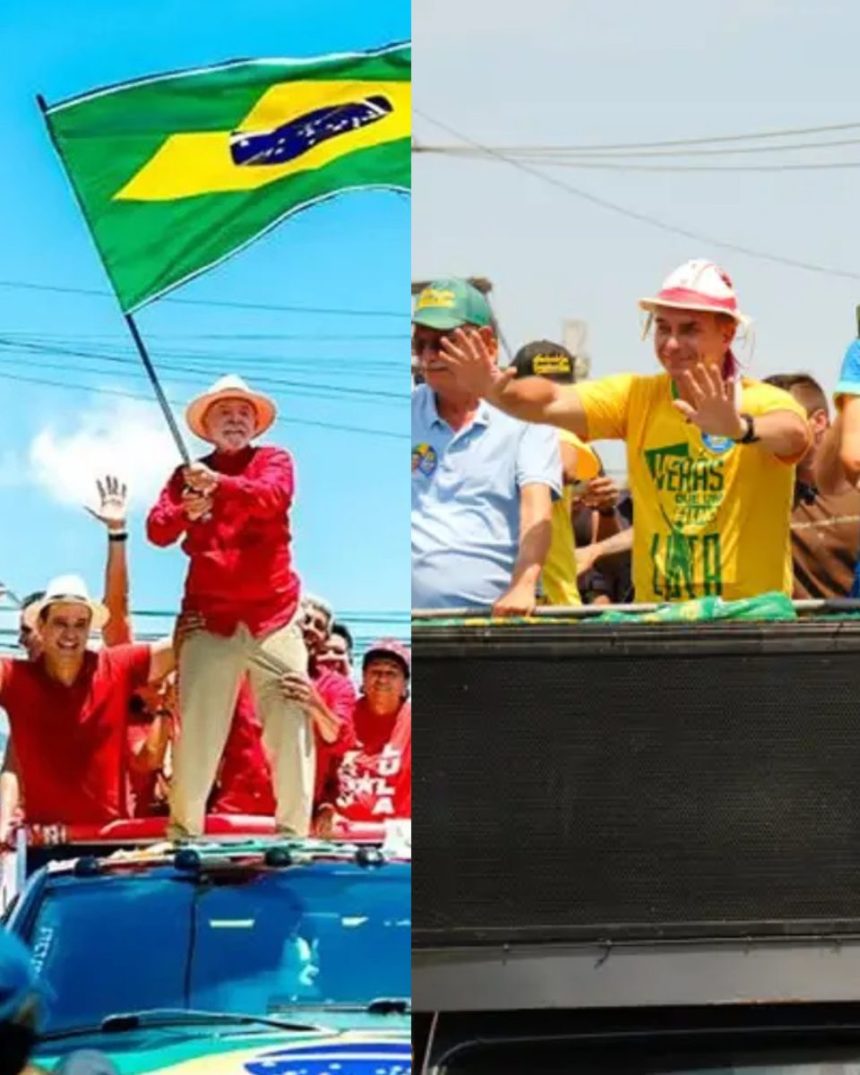 Lula e Flávio Bolsonaro